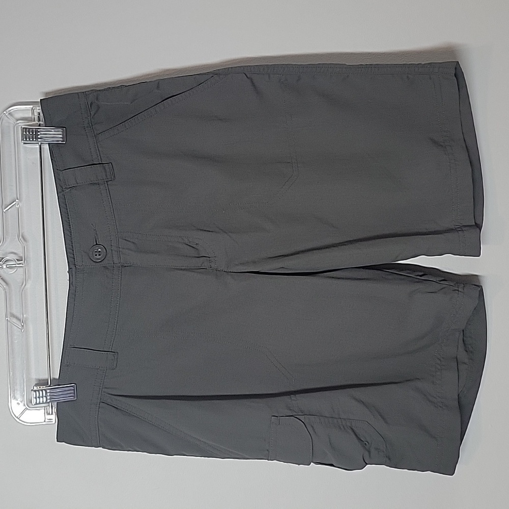 Columbia Gray East Ridge Nylon Cargo Shorts